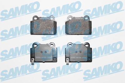 5SP1565 SAMKO Комплект тормозных колодок, дисковый тормоз