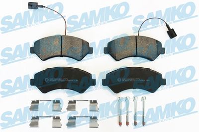5SP1997K SAMKO Комплект тормозных колодок, дисковый тормоз