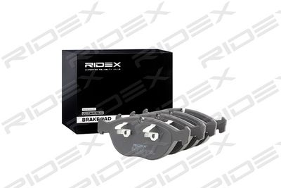 402B0505 RIDEX Комплект тормозных колодок, дисковый тормоз