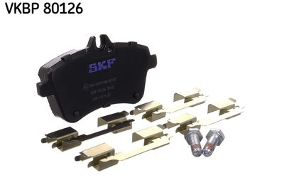 VKBP80126 SKF Комплект тормозных колодок, дисковый тормоз