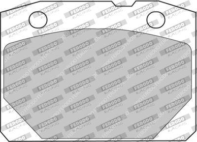 FCP96H FERODO RACING Комплект тормозных колодок, дисковый тормоз