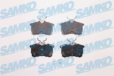 5SP1037 SAMKO Комплект тормозных колодок, дисковый тормоз