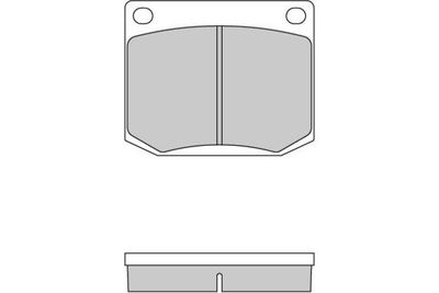 120112 E.T.F. Комплект тормозных колодок, дисковый тормоз