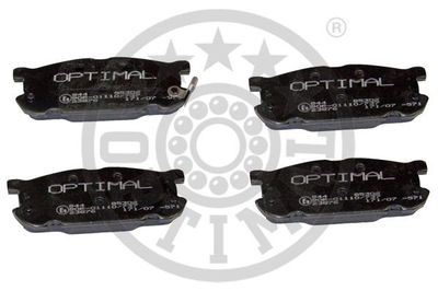 85302 OPTIMAL Комплект тормозных колодок, дисковый тормоз