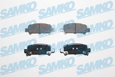 5SP838 SAMKO Комплект тормозных колодок, дисковый тормоз
