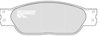 LVXL1316 MOTAQUIP Комплект тормозных колодок, дисковый тормоз