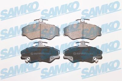 5SP1009 SAMKO Комплект тормозных колодок, дисковый тормоз