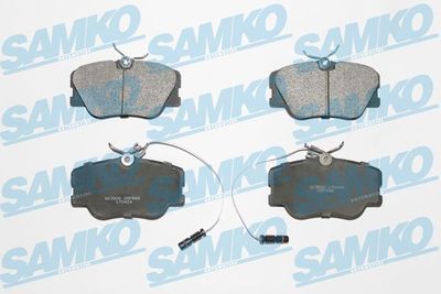 5SP986 SAMKO Комплект тормозных колодок, дисковый тормоз