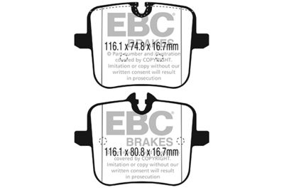 DP32320C EBC Brakes Комплект тормозных колодок, дисковый тормоз