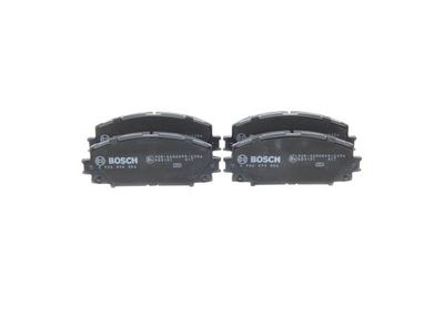 0986494886 BOSCH Комплект тормозных колодок, дисковый тормоз