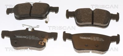 811040072 TRISCAN Комплект тормозных колодок, дисковый тормоз