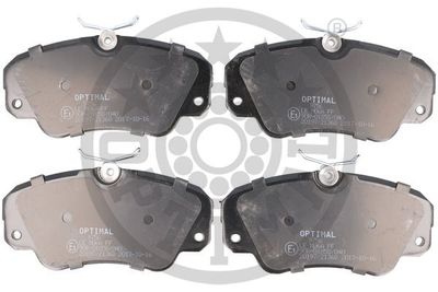 BP09756 OPTIMAL Комплект тормозных колодок, дисковый тормоз
