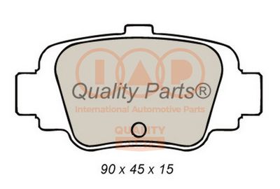 70413092 IAP QUALITY PARTS Комплект тормозных колодок, дисковый тормоз