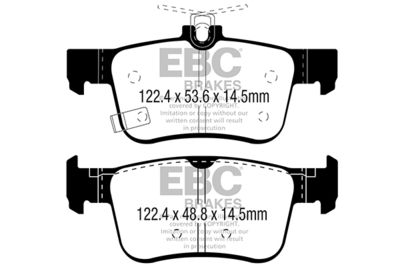 DP22301 EBC Brakes Комплект тормозных колодок, дисковый тормоз