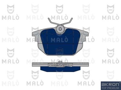 1050047 AKRON-MALÒ Комплект тормозных колодок, дисковый тормоз