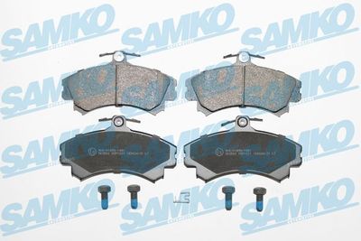 5SP1221 SAMKO Комплект тормозных колодок, дисковый тормоз