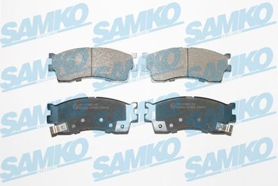 5SP809 SAMKO Комплект тормозных колодок, дисковый тормоз