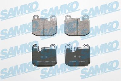 5SP210 SAMKO Комплект тормозных колодок, дисковый тормоз