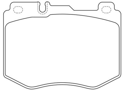 FP1796 FIT Комплект тормозных колодок, дисковый тормоз