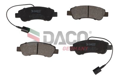 320915 DACO Germany Комплект тормозных колодок, дисковый тормоз