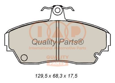 70422020G IAP QUALITY PARTS Комплект тормозных колодок, дисковый тормоз
