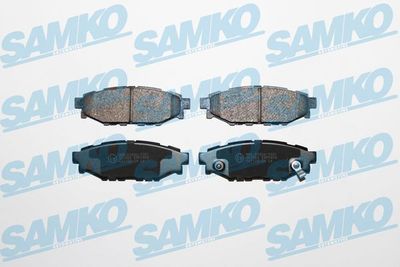 5SP1408 SAMKO Комплект тормозных колодок, дисковый тормоз