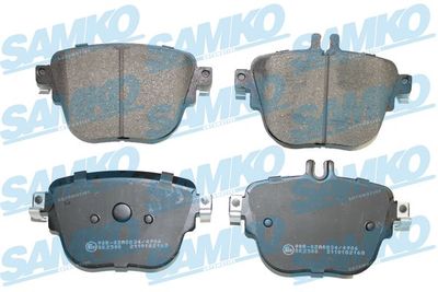 5SP2168 SAMKO Комплект тормозных колодок, дисковый тормоз