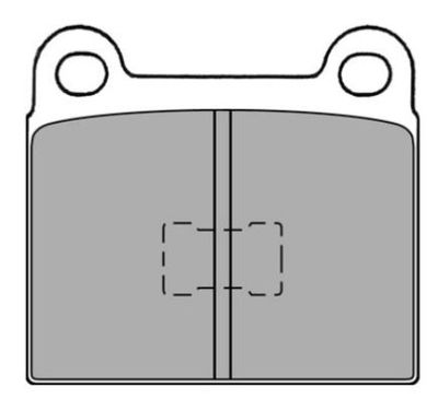 FBP0249 FREMAX Комплект тормозных колодок, дисковый тормоз