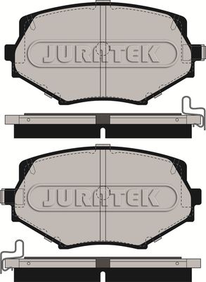 JCP1011 JURATEK Комплект тормозных колодок, дисковый тормоз