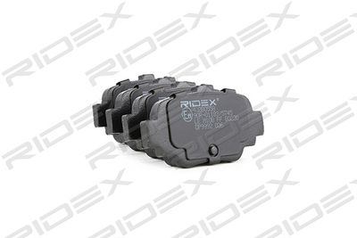 402B0558 RIDEX Комплект тормозных колодок, дисковый тормоз