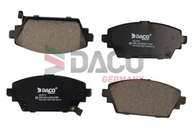322270 DACO Germany Комплект тормозных колодок, дисковый тормоз