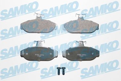 5SP529 SAMKO Комплект тормозных колодок, дисковый тормоз