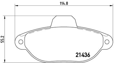 FK20073 KAISHIN Комплект тормозных колодок, дисковый тормоз