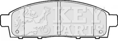 KBP2054 KEY PARTS Комплект тормозных колодок, дисковый тормоз