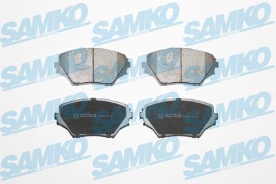 5SP958 SAMKO Комплект тормозных колодок, дисковый тормоз