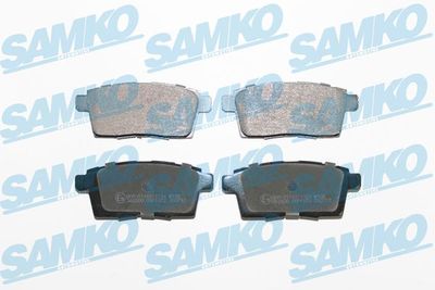 5SP1572 SAMKO Комплект тормозных колодок, дисковый тормоз