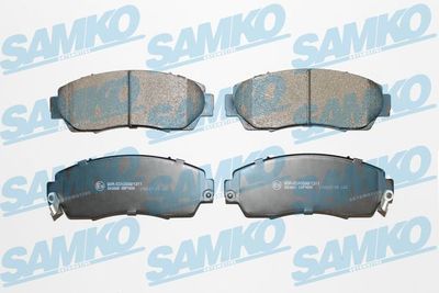 5SP1634 SAMKO Комплект тормозных колодок, дисковый тормоз