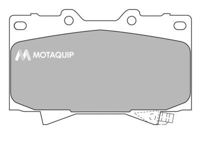 LVXL570 MOTAQUIP Комплект тормозных колодок, дисковый тормоз