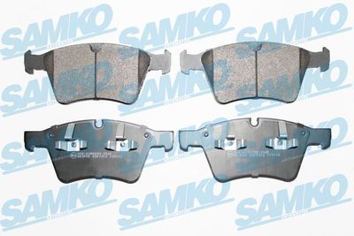 5SP1912 SAMKO Комплект тормозных колодок, дисковый тормоз