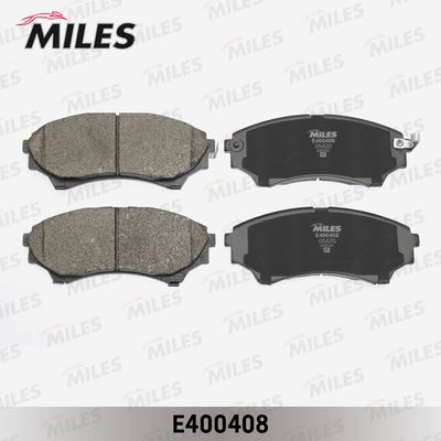 E400408 MILES Комплект тормозных колодок, дисковый тормоз