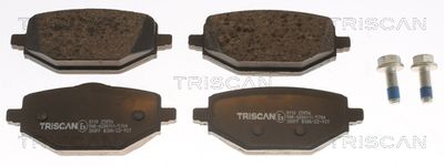 811025056 TRISCAN Комплект тормозных колодок, дисковый тормоз