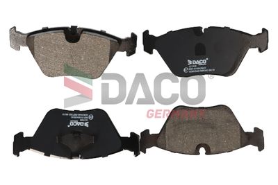 321508 DACO Germany Комплект тормозных колодок, дисковый тормоз