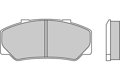 120267 E.T.F. Комплект тормозных колодок, дисковый тормоз
