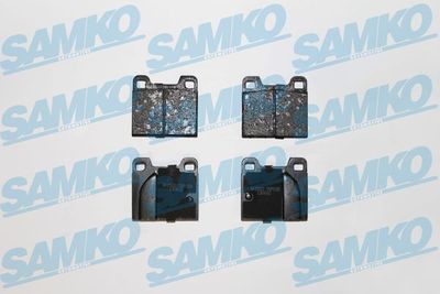5SP028 SAMKO Комплект тормозных колодок, дисковый тормоз