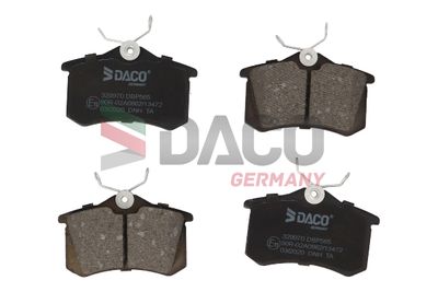 329970 DACO Germany Комплект тормозных колодок, дисковый тормоз