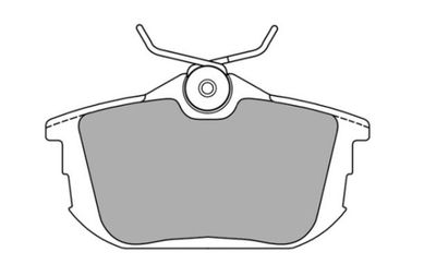 FBP1052 FREMAX Комплект тормозных колодок, дисковый тормоз