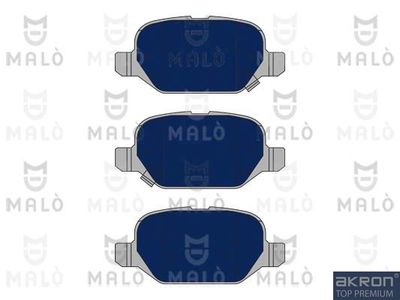 1051127 AKRON-MALÒ Комплект тормозных колодок, дисковый тормоз