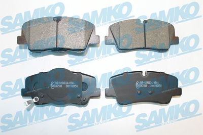 5SP2058 SAMKO Комплект тормозных колодок, дисковый тормоз