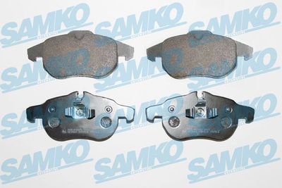 5SP814 SAMKO Комплект тормозных колодок, дисковый тормоз