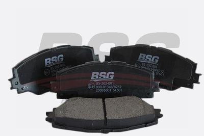 BSG85200029 BSG Комплект тормозных колодок, дисковый тормоз